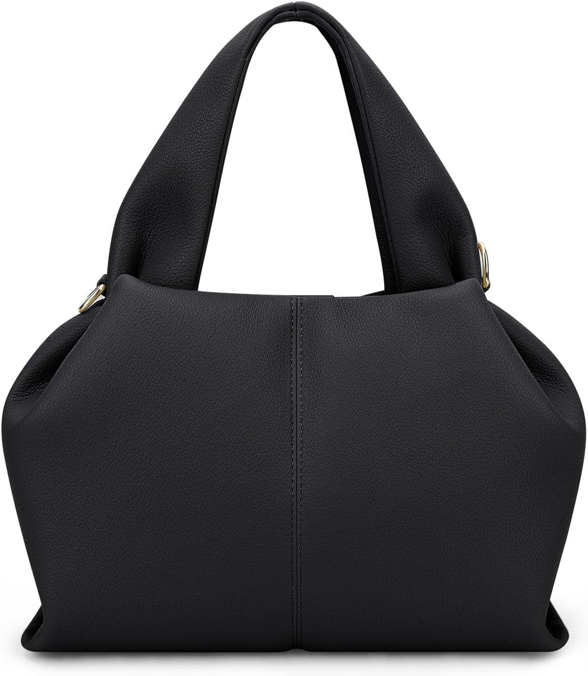 Cloud Pouch Bag Dumpling Clutch Purse Handbag Leather Tote Shoulder Bag Retro Crossbody bag with Removable Strap