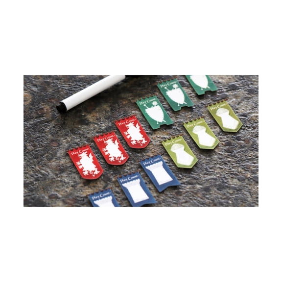 Cloud Puncher Games Dry-Erase Play Count Trackers (24-Pack) New