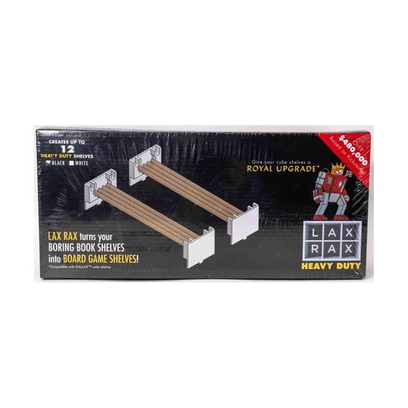 BoxKing Formerly Cloud Puncher Games LAX RAX 12 Pack (Black Grips) (For Kallax Shelves) New