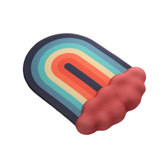 Cloud Rainbow Silicone armlet Mouse Pad Memory Cotton