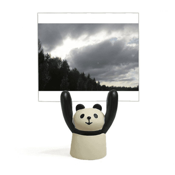Cloud Seam Sunlight Art Deco Fashion Memo Holder Cartoon Animal Panda Stand Decoration