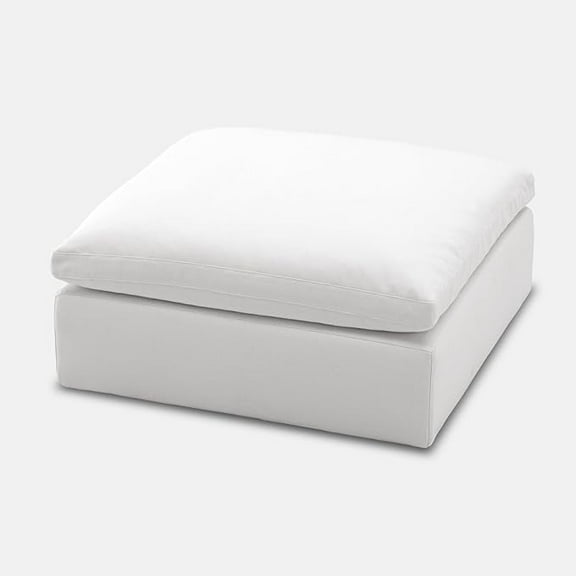 Tranqu Cloud Sectional Modular Cloud Ottoman with Storage for Living Room