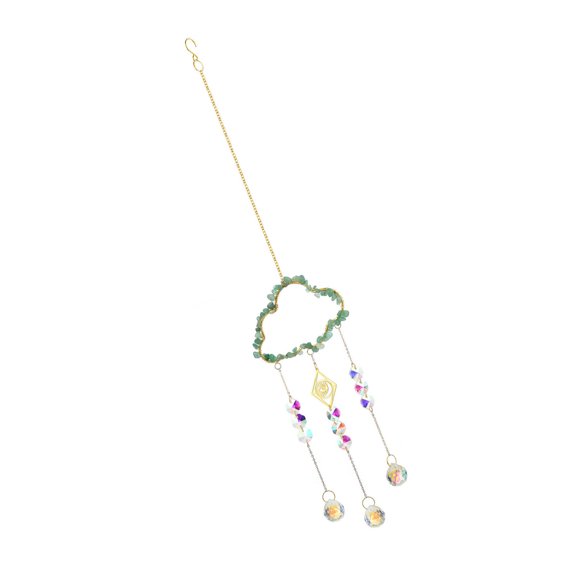 Crystal Wind Bells Sun Catcher Wind Chimes Cloud Hangings Ornament Home Window Decorations Pendants