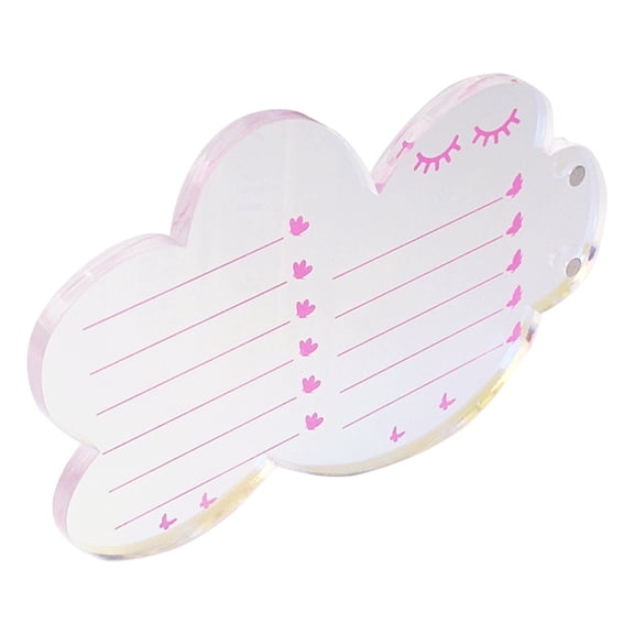 Cloud Shape False Eyelash Tray Eyelash Extension Pallet Acrylic Lash Holder