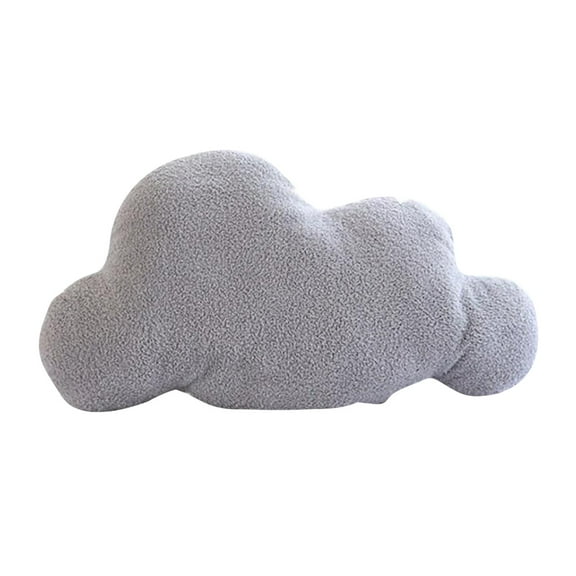 Cloud Shape Pillow Soft Velvet Car Nap Pillow Sofa Cushion, Easy to Clean, Comfortable Touch, As If Immersed in Clouds, Toddler Toy, Funny Stuffed Doll Toy for Kids, Boys Girls Kids Xmas Birthday Toy