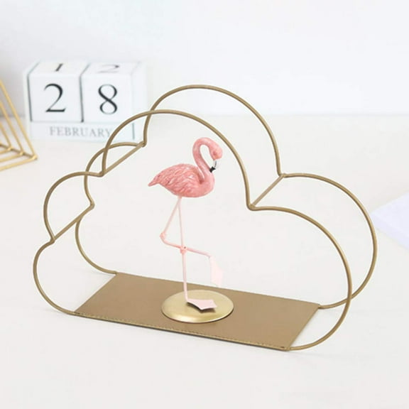 Cloud Shape Room Decor, Floating Shelves for Wall, Gold Metal Wire and Wood Wall Mounted Large Space Storage Shelf Decorations for Home Bedroom Living Room, Gold