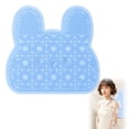 thumbnail image 1 of Cloud Shaped Absorbent Bath Mat,12X12.8" Quick Dry Non Slip Bathroom Floor Mat, Soft Bath Rug, Cute Cloud Shower Carpet, Decorative Rug for Bathtub, Shower Area, Home Bathroom Decor, 1 of 7