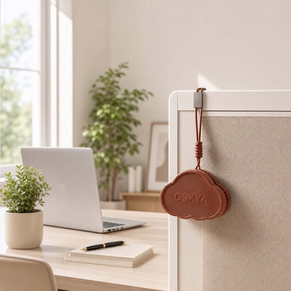 Cloud Shaped Car Hanging Aroma Diffuser Ornament, Solid Fragrance Pendant With Braided Rope For Auto Rearview Mirror Home Decor