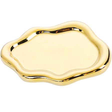 Cloud Shaped Ceramic Accessories Display Tray Elegant Decorative Holder for Jewelry Home Styling Long Time Use