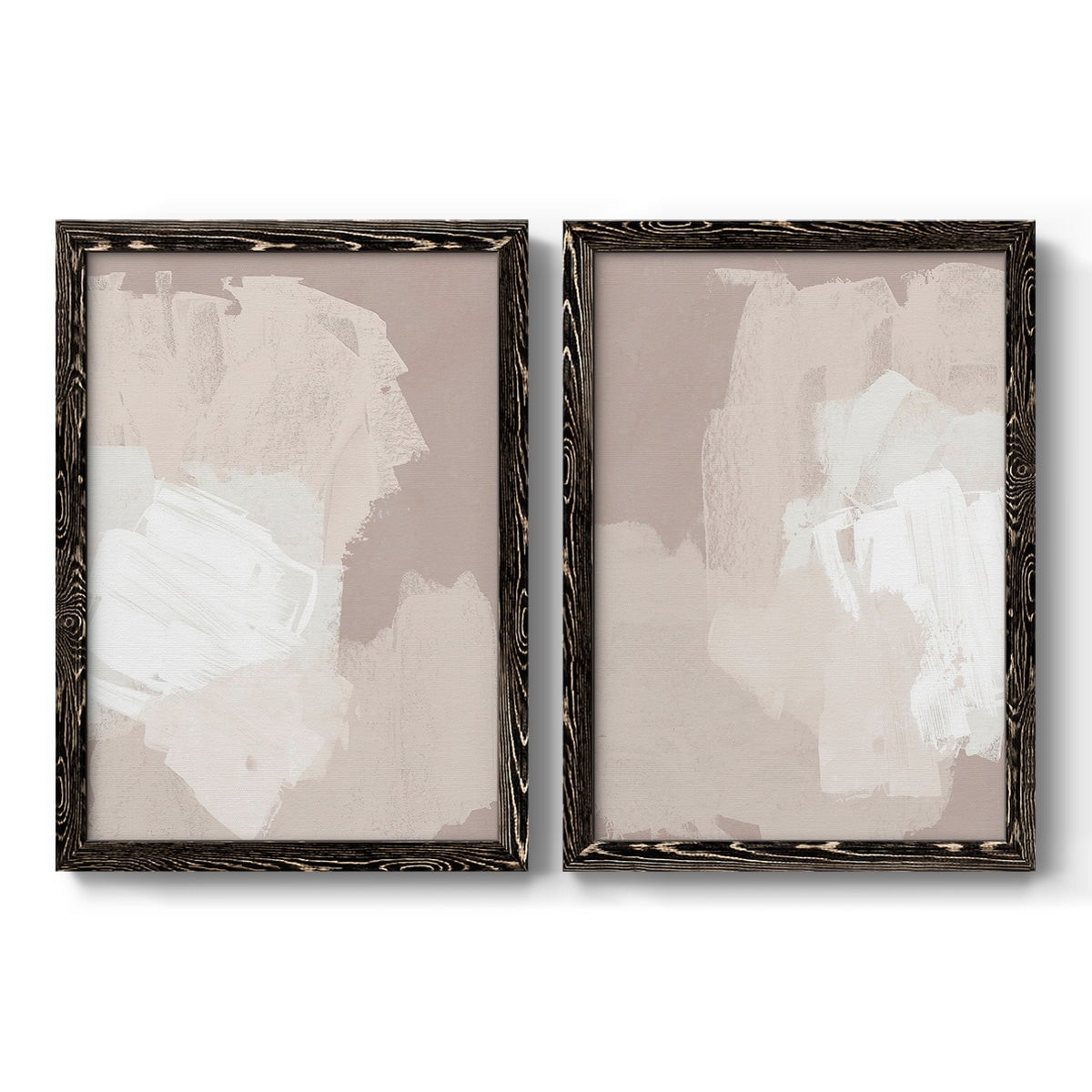 Cloud Slate I - Premium Framed Canvas 2 Piece Set - Ready to Hang
