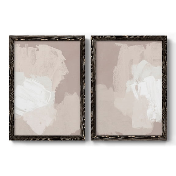 Cloud Slate I - Premium Framed Canvas 2 Piece Set - Ready to Hang