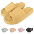 thumbnail image 1 of Cloud Slide Sandal for Women and Men, Pillow Slippers Thicken Sole Slide, Shower Bathroom Slides Sandals, Slides Super Comfy Soft Foam Slip-Resistant Slides, 1 of 6