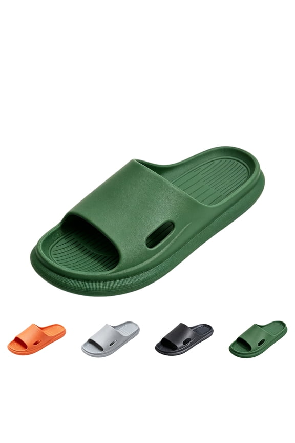 Cloud Slide Sandals for Women Men Ultra Comfort Recovery Pillow Slippers Soft Summer Beach Shoes with Low Arch Support,42