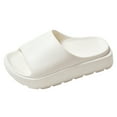 thumbnail image 1 of Evlmd Cloud Slide Sandals for Women Men Ultra Comfort Recovery Pillow Slippers, 1 of 6