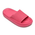 thumbnail image 1 of Cloud Slides for Kids, Toddler Shower Slippers Bathroom Pool Sandals Non-Slip Open Toe Pillow Slippers Super Soft Thick Sole Cozy Boys Girls Home House Cloud Cushion Slide for Indoor Outdoor Shoes, 1 of 7