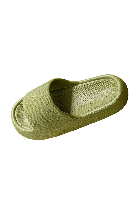 Cloud Slides for Women Men Pillow Slides Shower Shoes Cloud Recovery Slide Sandals Cushion Thick Sole Pillow Slippers Comfort Indoor and Outdoor Slide Green