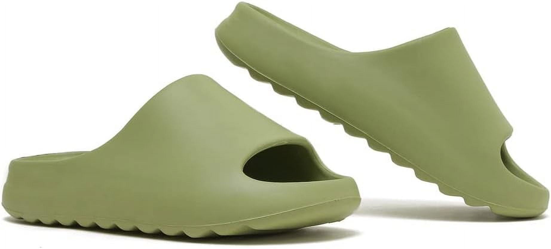 UNISEX Cloud Slides for Women Men Pillow Slippers Thick Sole Indoor and Outdoor badge_new_emerald_green_cloud_  main image 2