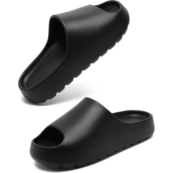 Cloud Slides for Women Men, Unisex Recovery House Slides Indoor Outdoor, Waterproof Shower Shoes for Bathroom, Womens Mens Walking Sandals Comfortable