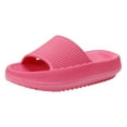 thumbnail image 1 of Cloud Slides for Kids Shower Pool Sandals Boys Girls Thick Sole Slippers Summer Non-Slip Beach Shoes, 1 of 6