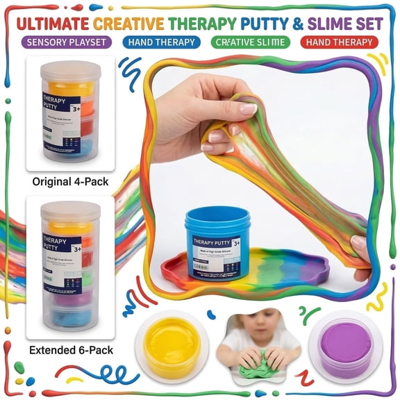 Cloud Slime Kit Soft and Non-Sticky Diy Sensory Stress Relief Squeeze Toys Desk Toys for Stress Relief