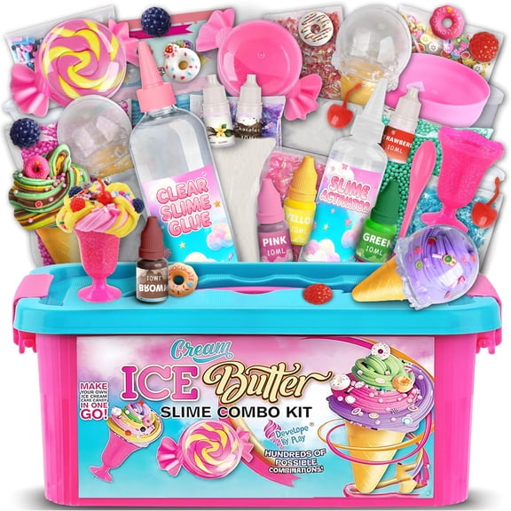 Cloud Slime Kit Soft and Non-Sticky Diy Squeeze Ball for Adults Stress Relieve Fidget Toys for Adults Anxiety