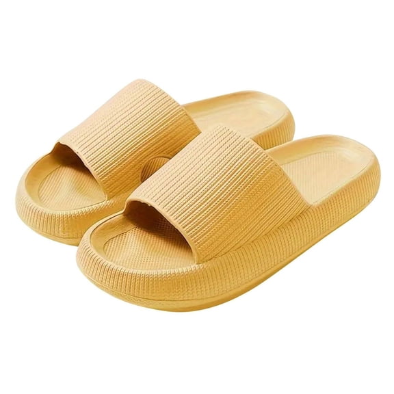 Cloud Slippers For Women & Men Non-Slip Thick Sole Lightweight Shoe For Indoor Shower Beach With Arch Support