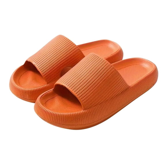 Cloud Slippers For Women & Men Non-Slip Thick Sole Lightweight Shoe For Indoor Shower Beach With Arch Support