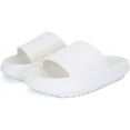 thumbnail image 1 of Cloud Slippers for Women and Men, Massage Shower Bathroom Non-Slip Quick Drying Open Toe Super Soft Comfy Thick Sole Home House Cloud Cushion Slide Sandals for Indoor & Outdoor Platform Shoes, 1 of 13
