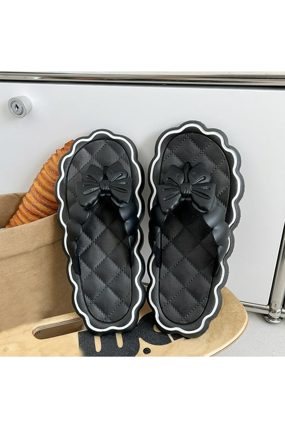 Cloud Slippers for Women, Pillow House Slippers Shower Shoes Indoor Slides Bathroom Sandals, Ultimate Comfort, Lightweight, Thick Sole, Non-Slip, Easy to Clean