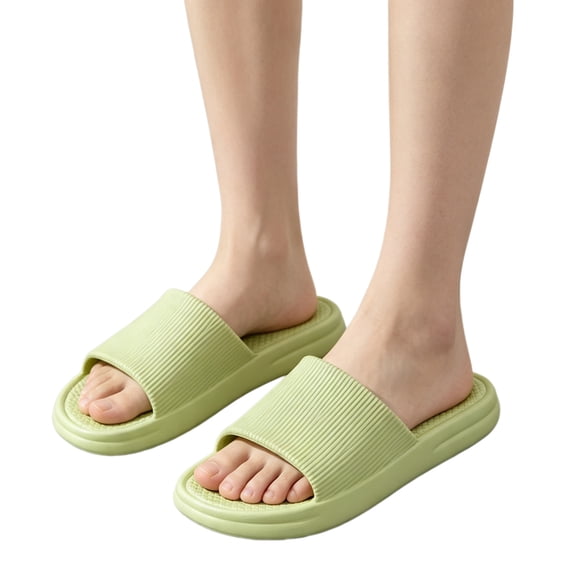 Cloud Slippers for Men Women with Arch Support Odor-proof Wear-resistant Bathroom Shoes Massage Flat House Sandals