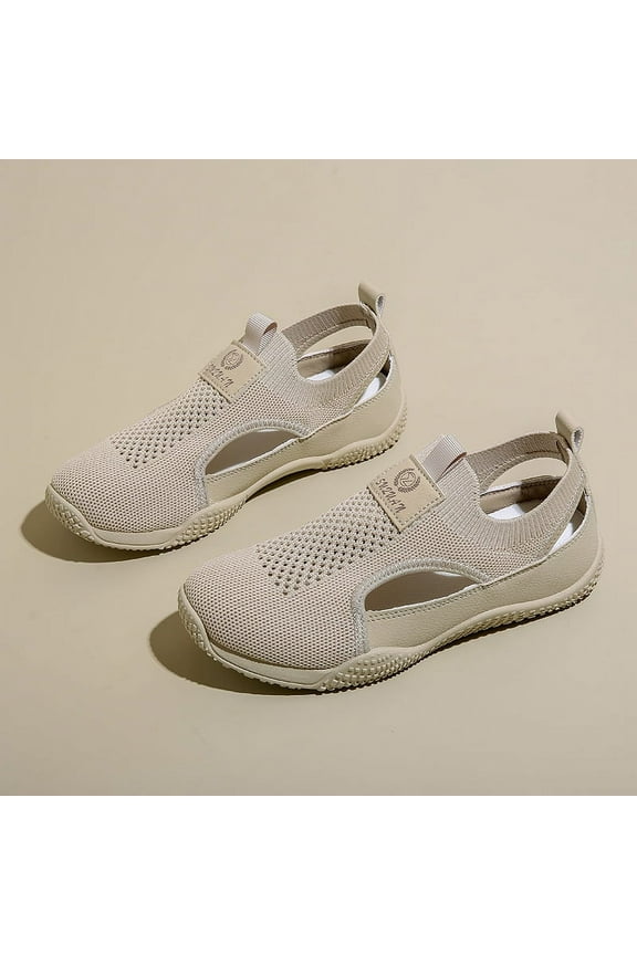 Cloud Soft Chunky Sneakers for Women's Retro Mesh Breathable Aesthetic Summer Casual Walking Shoes for Travel