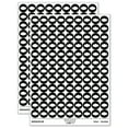 thumbnail image 1 of Cloud Solid 200+ Round Stickers - Black - Gloss Finish - 0.50" Size, 1 of 3