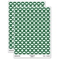 thumbnail image 1 of Cloud Solid 200+ Round Stickers - Dark Green - Gloss Finish - 0.50" Size, 1 of 3