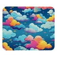 thumbnail image 1 of Cloud Square Desk Pad Mouse Pad, 8.3x9.8 Inch Non-Slip Rubber Bottom Printed Mousepad for Office and Gaming, 1 of 6