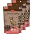 thumbnail image 1 of Cloud Star Dynamo Dog Skin & Coat - Salmon 14 oz Functional Treats 3 Pack, 1 of 1