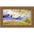thumbnail image 1 of Cloud Study 24x16 Gold Ornate Wood Framed Canvas Art by John Ruskin, 1 of 2