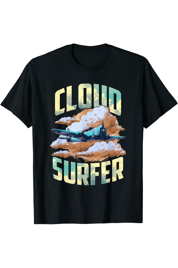 Cloud Surfer T-Shirt Unisex T-Shirt