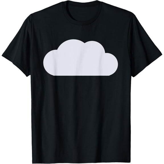 Cloud T-Shirt men and women can wear, black, white, gifts