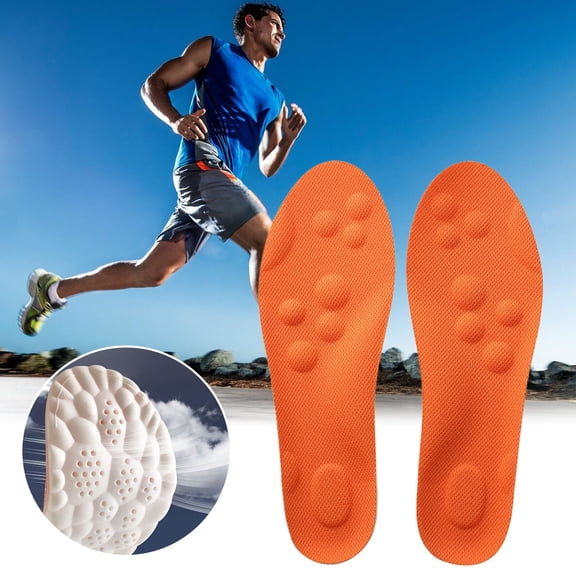Cloud Tech Soles Insoles for Men Women, 4D Soft Comfort Insoles, Memory Foam Arch Support Sole Inserts for Standing Relieving Foot Fatigue