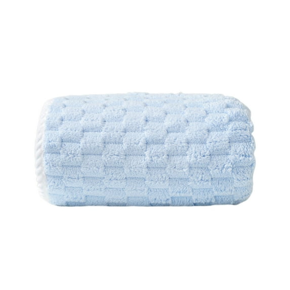 Cloud Velvet Bath Towel 85x150cm Large Size for Household, Thickened Water-Absorbent Soft Bath Towel for Adults, Natural Material No Fading, Home Bathroom, Spa Day (B)