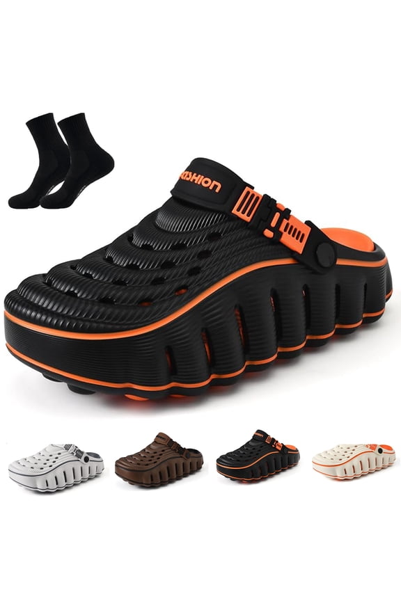 Cloud Walk Clogs, Lightweight EVA Slip On Shoes with Roomy Toe Box | Cloud Walk Clogs, Lightweight EVA Slip-On Shoes with Roomy Toe Box, Textured Footbed, Adjustable Strap, Easy Clean