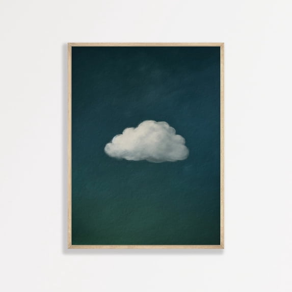 Point Cloud Graphics Cloud Wall Art Painting, Minimalist Modern Style, Poster Only - Walmart.com