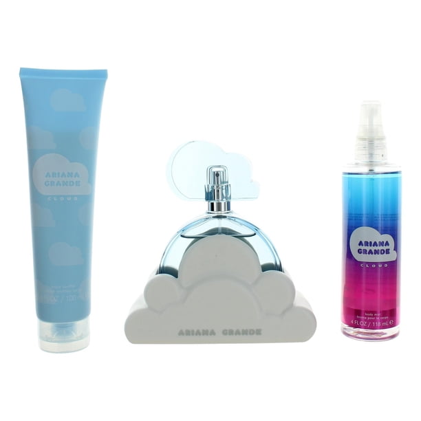 Ariana Grande Cloud Perfume, 3 Piece Gift Set for Women, Includes