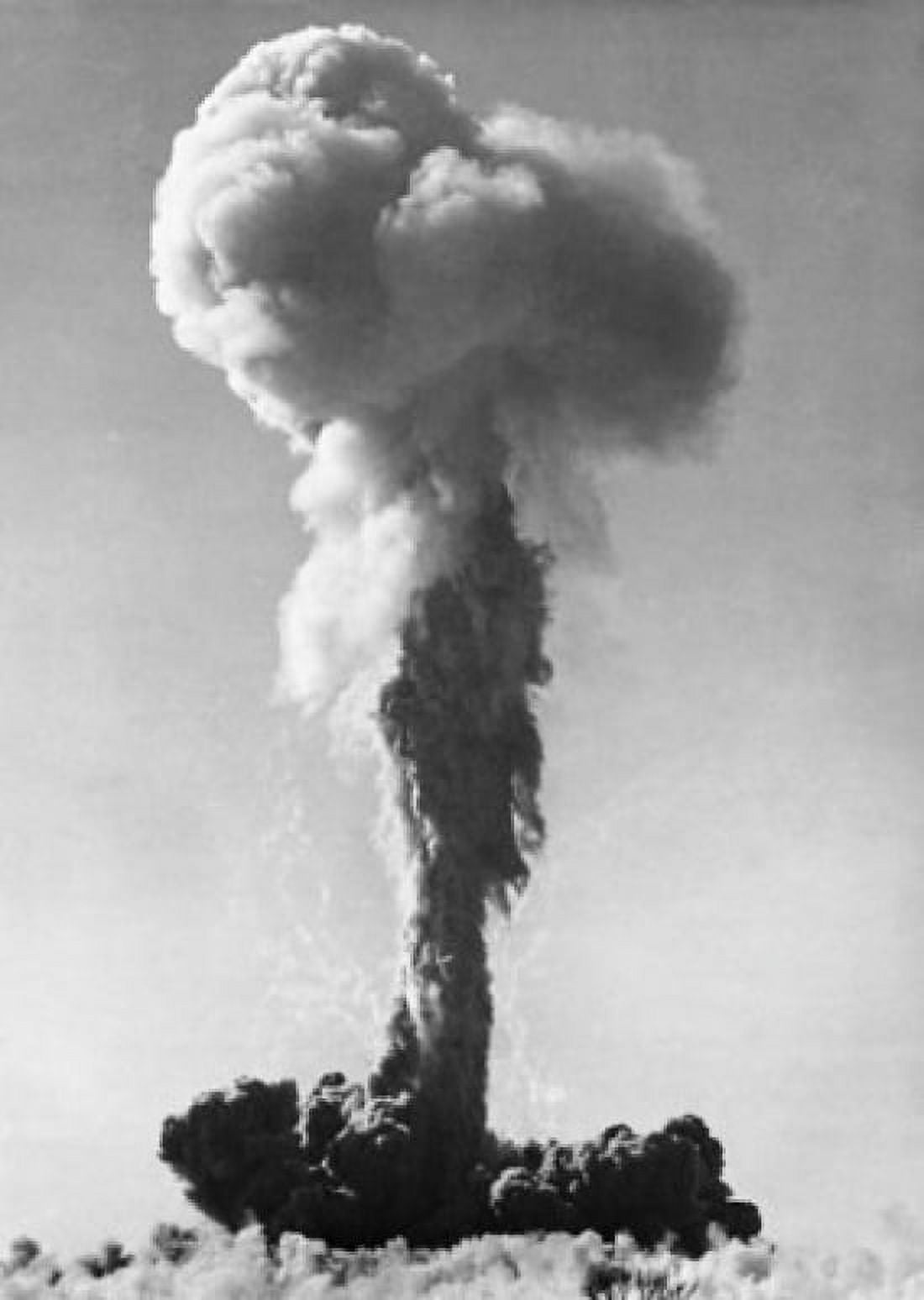 Cloud formed by an atomic bomb explosion Maralinga South Australia Australia Canvas Art - (24 x 36)