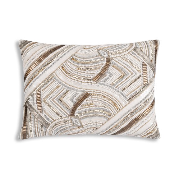 Cloud9 Design Islay Ivory Pillow, 14"X20"
