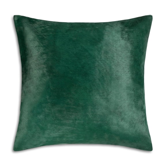 Cloud9 Design Lagos Green Hide Pillow, 22"X22"
