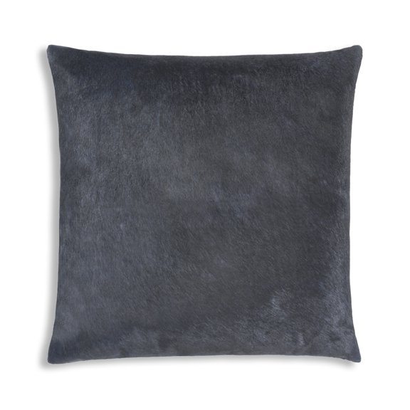 Cloud9 Design Lagos Navy Hide Pillow, 22"X22"