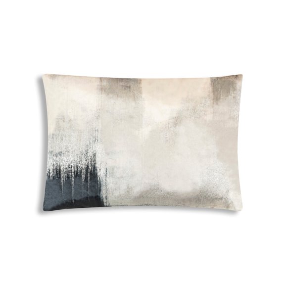 Cloud9 Design Lapis Grey Pillow- 14"X20"