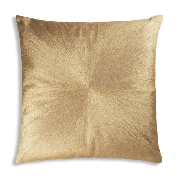 Cloud9 Design Nim Ivory Linen Pillow, 20"X20"
