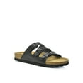 thumbnail image 1 of CloudAir Ladies' Ruth Slip-On Contoured Comfort Footbed Buckle Sandals, 1 of 5
